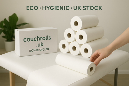 Recycled White Couch Rolls (Box of 12 Rolls)
